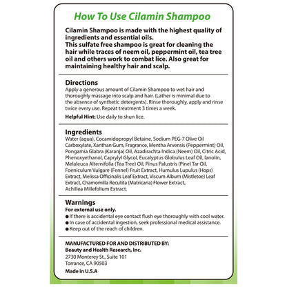 Cilamin Shampoo