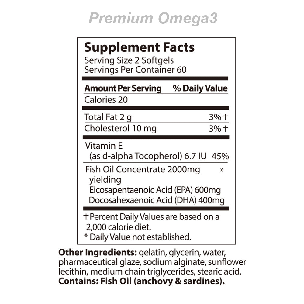 Premium Omega 3