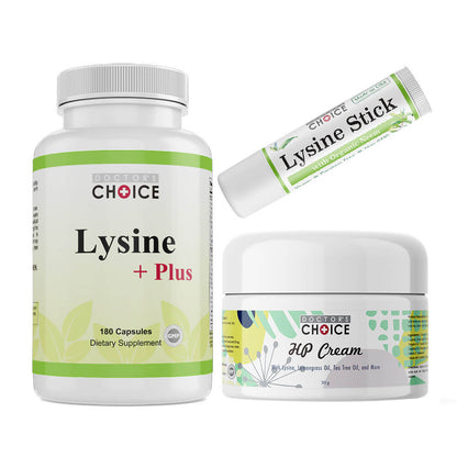 Lysine+ Plus, Lysine Stick & HP Cream Set